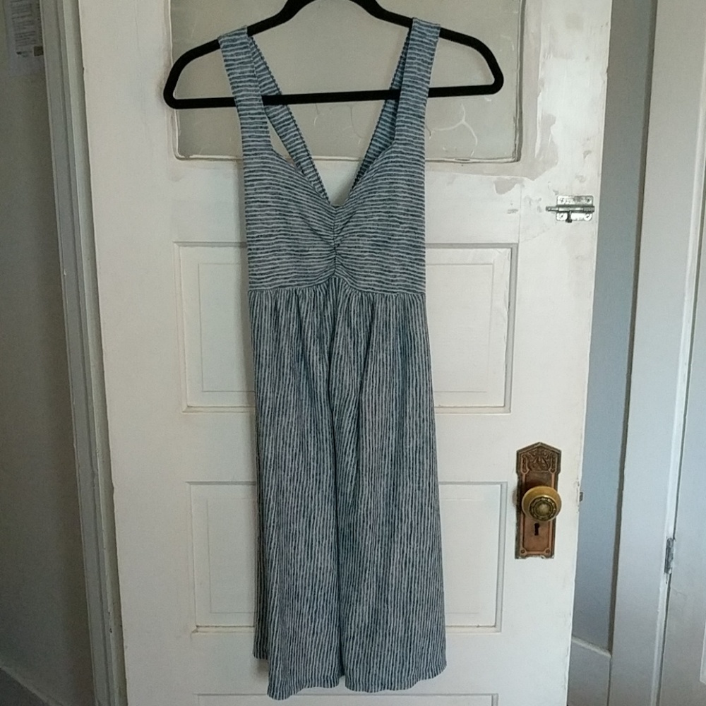 Universal Thread Cross Back Striped Casual Dress